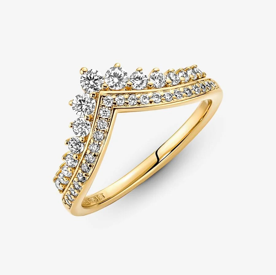 Pandora Damenring - Timeless Wishbone Diadem Ring - 167736C01