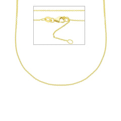 18 Karat Gold Damen Halskette 750 - Eleganz in feinem Gelbgold - MRB025GG
