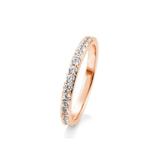 Bague mémoire en or 18 carats et diamants - 41/85001
