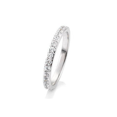 Bague mémoire en or 18 carats et diamants - 41/85001
