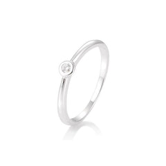 Bague solitaire Breuning en or 18 carats avec diamant - 41/85771-6
