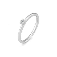 Bague de fiançailles Breuning en or 18 carats à 6 griffes avec diamant - 41/06262