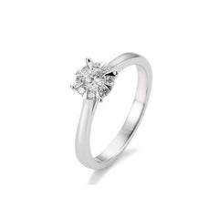 Bague de fiançailles Breuning Hero en or 18 carats avec diamants - 41/05763