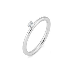 Bague de fiançailles ovale Breuning en or 18 carats avec diamant - 41/06270