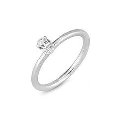 Bague de fiançailles ovale Breuning en or 18 carats avec diamant - 41/06270