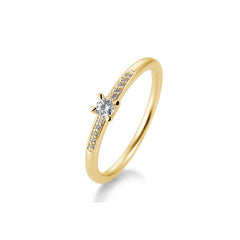 Bague de fiançailles Breuning en or 18 carats pavée de diamants - 41/85947