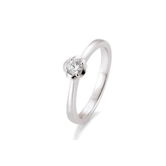 Bague de fiançailles Breuning en or rose 18 carats avec diamant - 41/05951