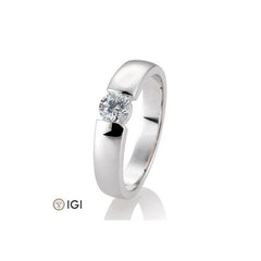 Bague de fiançailles Breuning en or 18 carats avec diamant - 41/85904