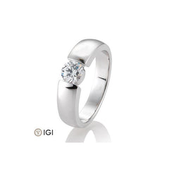Bague de fiançailles Breuning en or 18 carats avec diamant - 41/85904