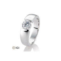 Bague de fiançailles Breuning en or 18 carats avec diamant - 41/85990
