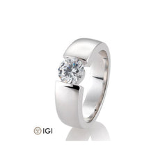Bague de fiançailles Breuning en or 18 carats avec diamant - 41/85990