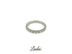 18K Weissgold Ring mit 22 Diamanten
