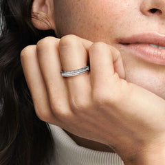 Pandora Damenring - Signature I-D Pavé Ring - 192283C01