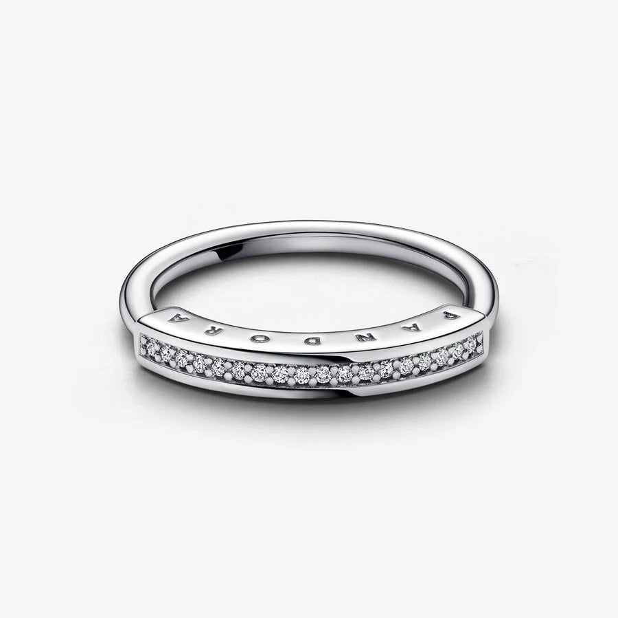 Pandora Damenring - Signature I-D Pavé Ring - 192283C01