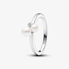 Pandora Ring für Damen - Süsswasserzuchtperlen, Sterling-Silber