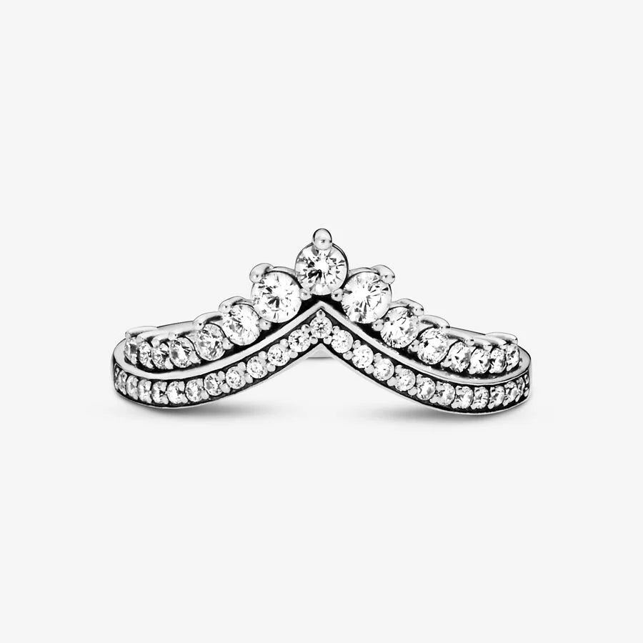 Pandora Damenring - Prinzessin Wishbone Ring - 197736CZ