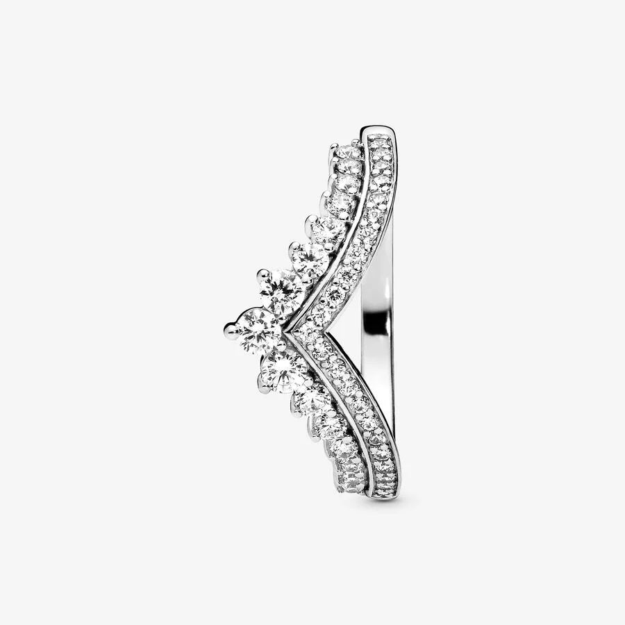 Pandora Damenring - Prinzessin Wishbone Ring - 197736CZ