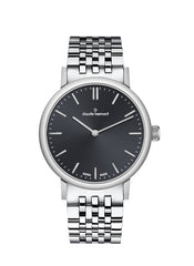 Claude Bernard Slim Line Damen Schwarz 32 mm