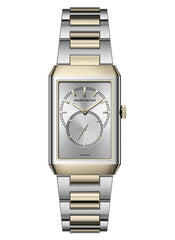 Claude Bernard Ora Vera Herren Kleine Sekunde Silber Gold 27 x 41 mm