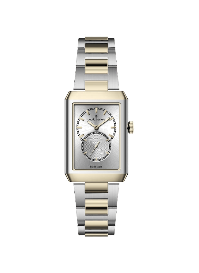 Claude Bernard Ora Vera Damen Kleine Sekunde Silber Gold
