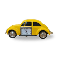 Miniaturuhr Beetle in Gelb - Quartz, 4 × 10 cm