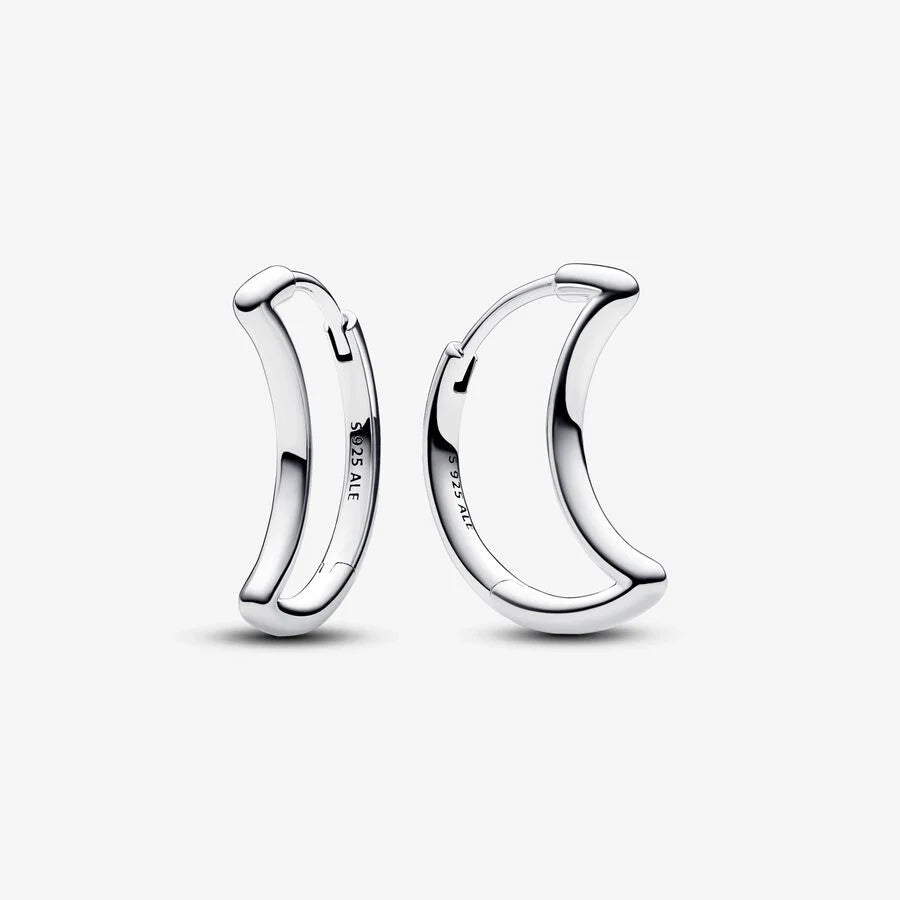 Pandora Mond-Ohrringe für Damen - Sterling-Silber