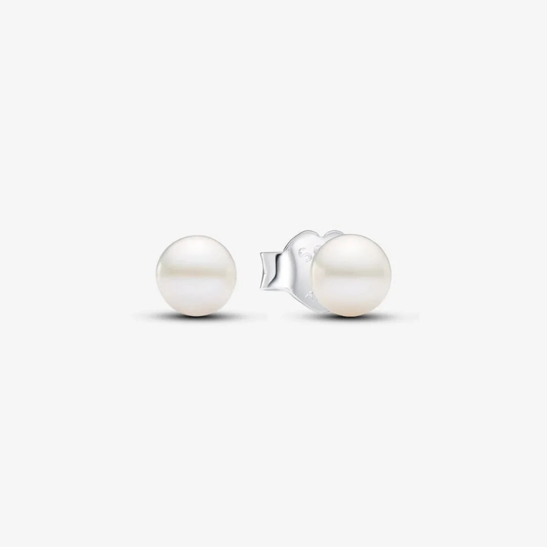 Pandora Ohrringe für Damen: Süsswasserzuchtperle Ohrstecker