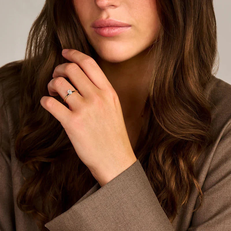 Blush Verlobungsringe in 585/14 Karat Gelbgold mit Labordiamanten - LG1020Y