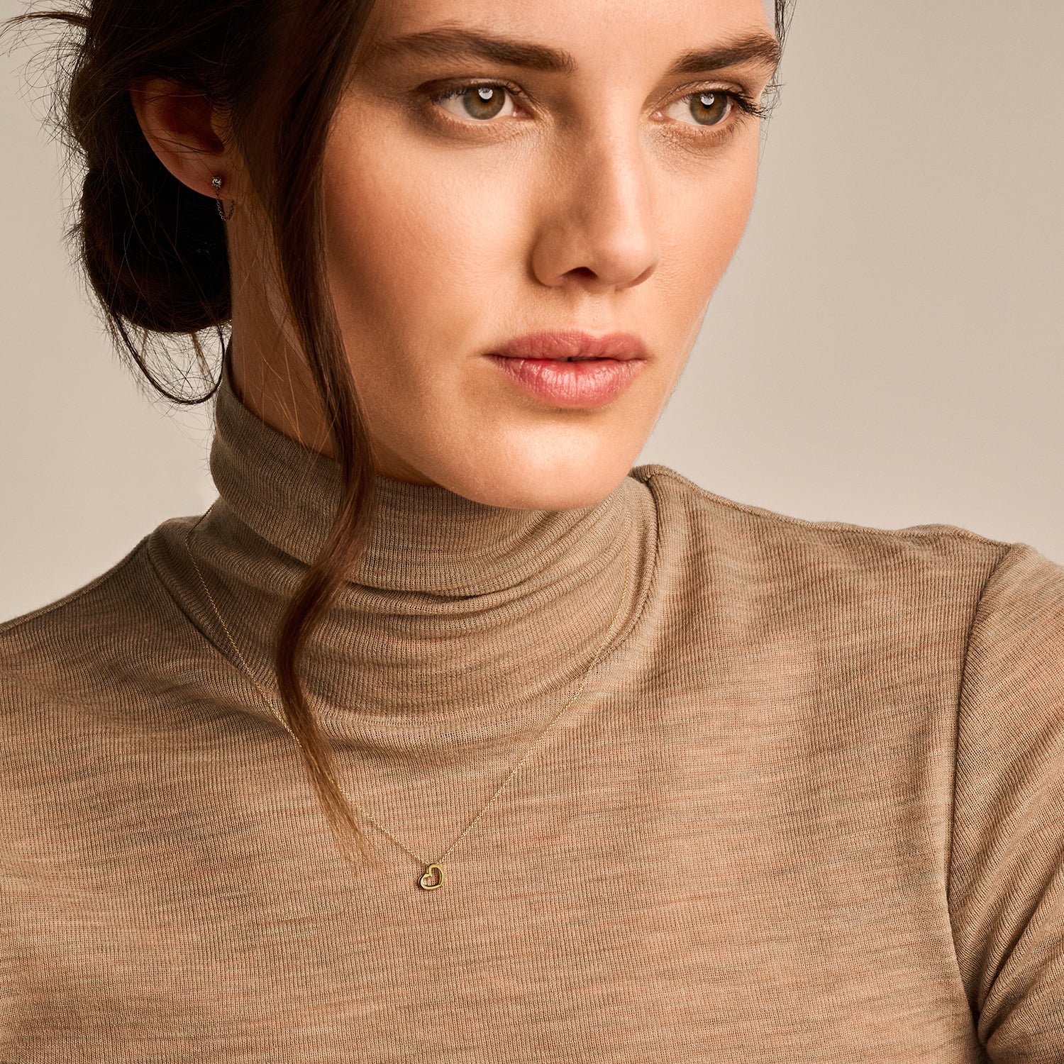 Blush Damen Herz Halskette in 585/14 Karat Gelbgold - 3081YGO