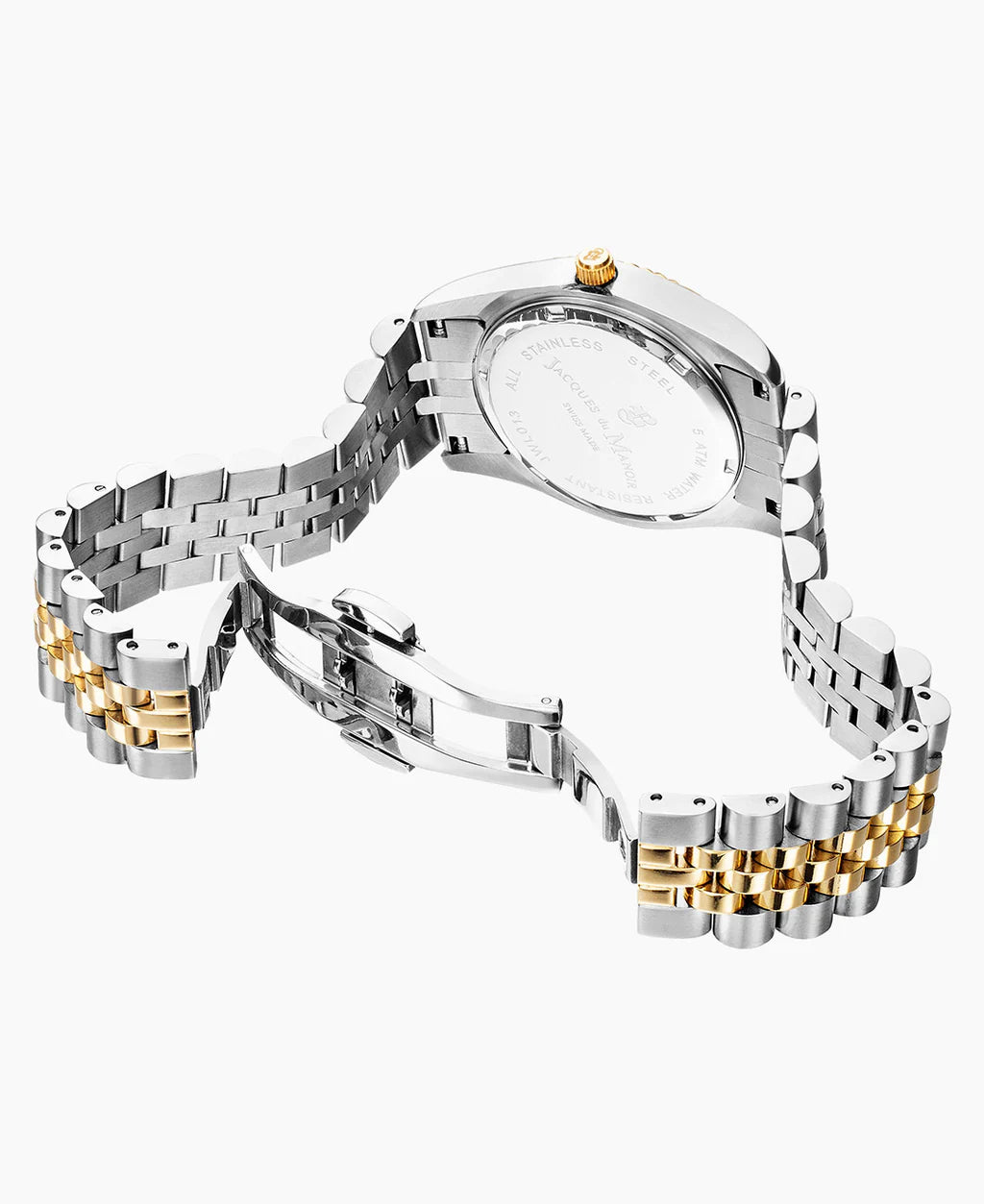 Jacques Du Manoir Inspiration Quarz Damenuhr Bicolor - JWL01305 2