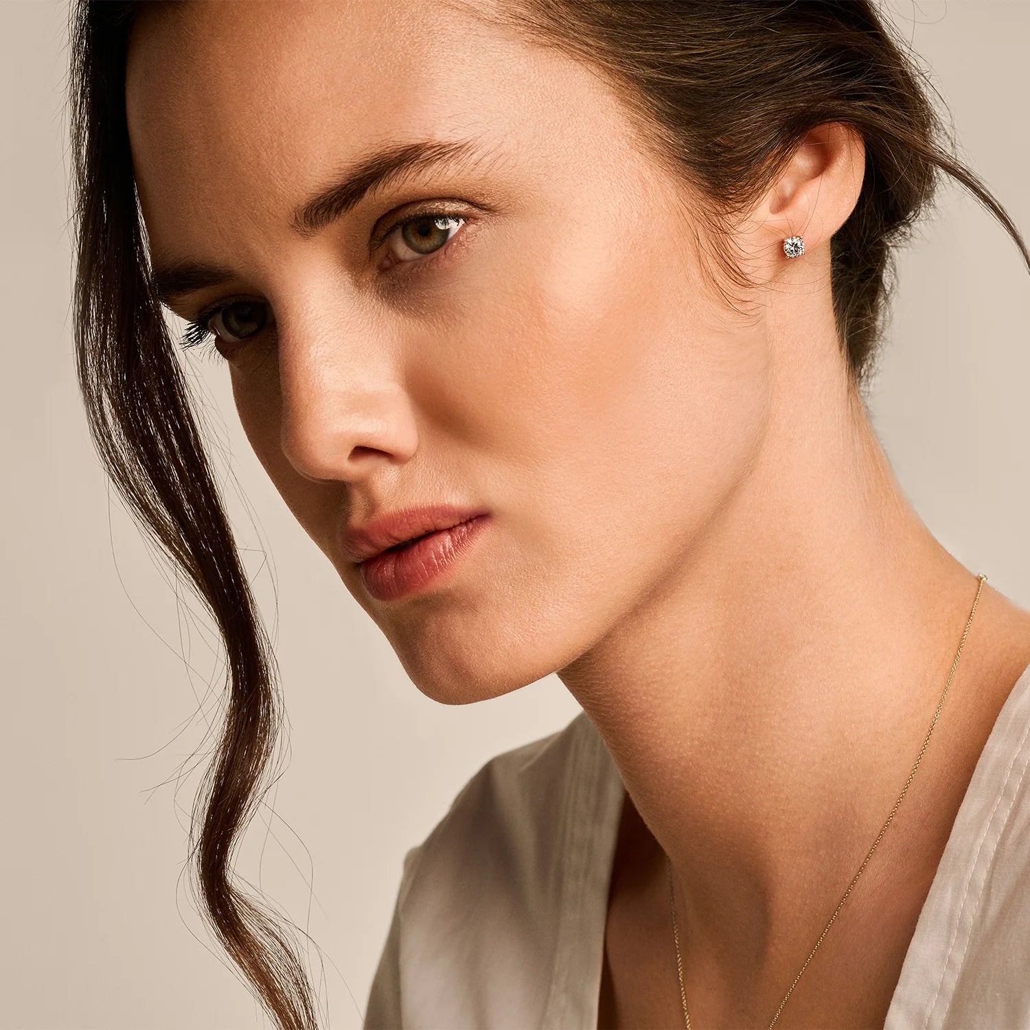 Blush Damen Ohrhänger aus Gelbgold (585) mit Zirkonia - 7053YZI