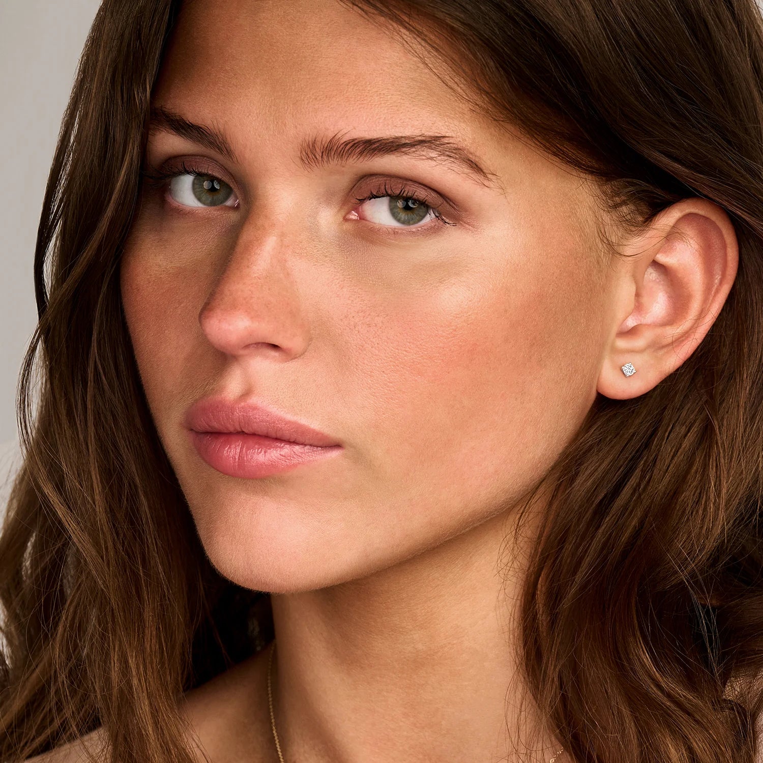 Blush Lab Diamonds Ohrstecker LG7020Y – (585er) Weissgold mit laborgegezüchtetem Diamant