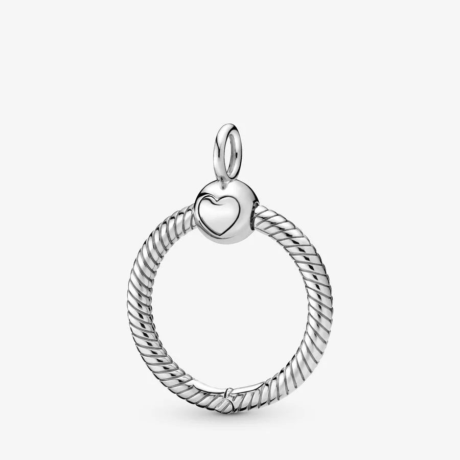 Pandora Kettenanhänger: Small O Pendant - Sterling-Silber
