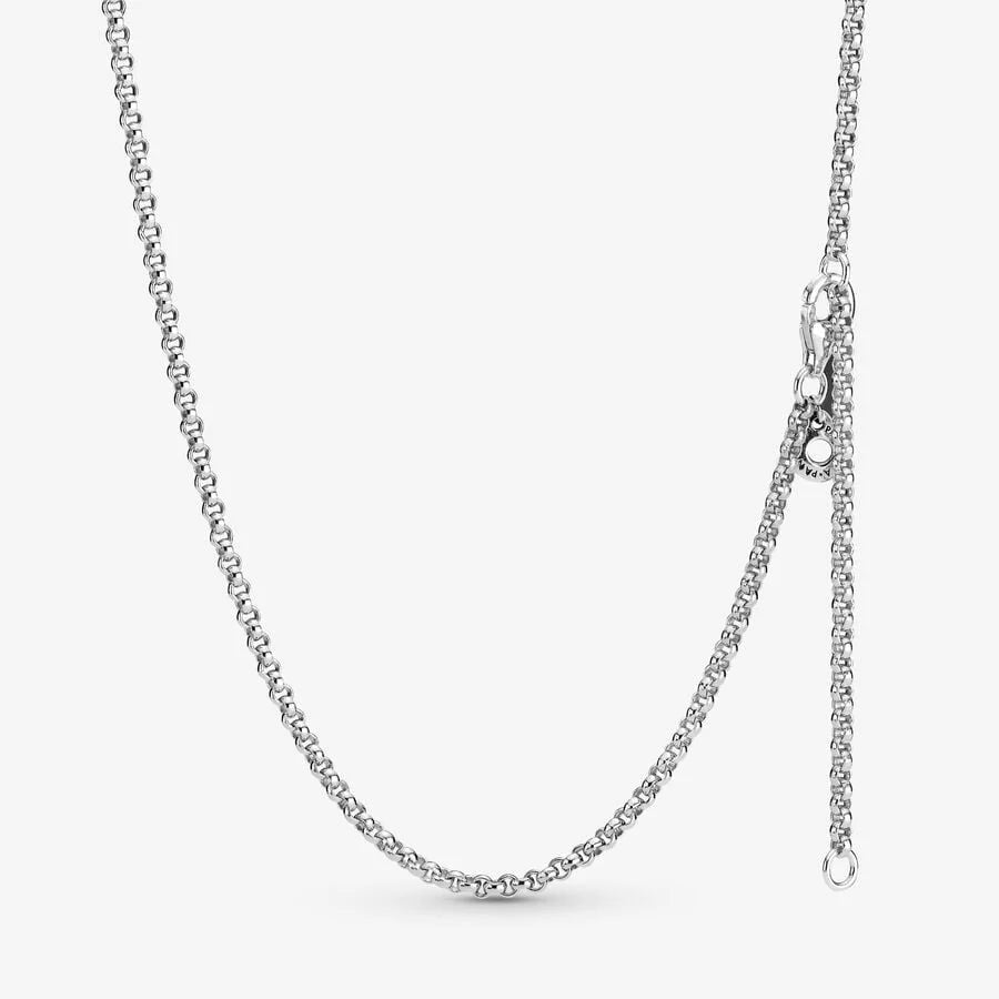 Pandora Halskette: Rolokette - Sterling-Silber