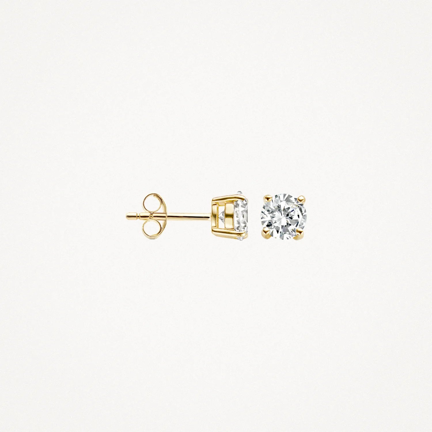 Blush Damen Ohrhänger aus Gelbgold (585) mit Zirkonia - 7053YZI