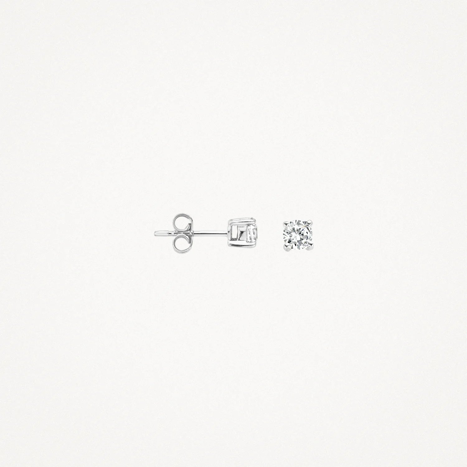 Blush Ohrhänger aus Weissgold (585) mit Zirkonia - 7128WZI