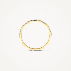 Bague Blush en or jaune 585/14 carats avec zircone - 1260YZI