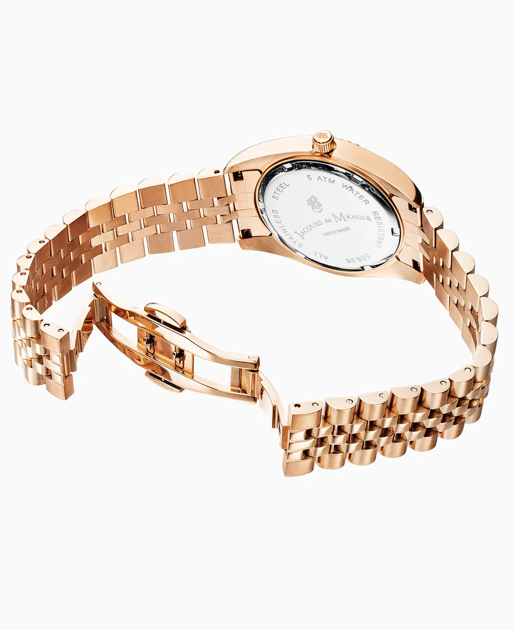 Jacques Du Manoir Inspiration Quarz Damenuhr Roségold - JWG02203 3