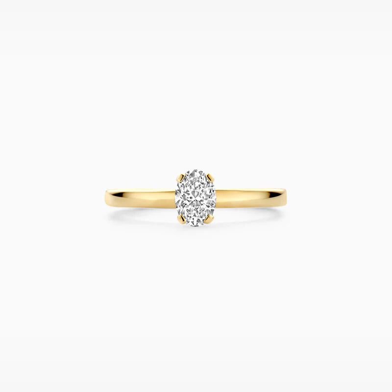 Blush Lab Diamonds Ring in 14K Gelbgold mit laborgegezüchtetem Diamant - LG1019Y