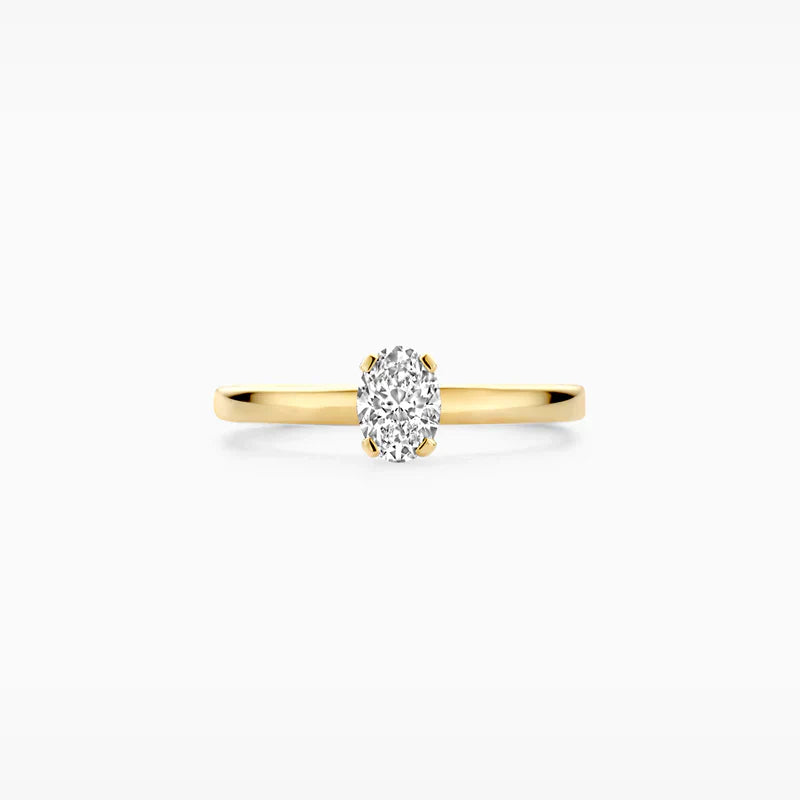 Blush Verlobungsringe in 585/14 Karat Gelbgold mit Labordiamant Diamant - LG1019Y