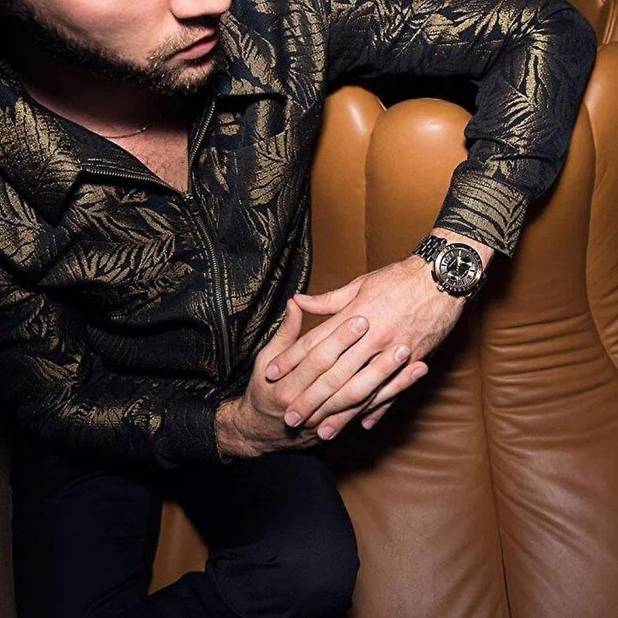 Versace Herrenuhr Aion Schwarz, 45 mm - VBR050017 2