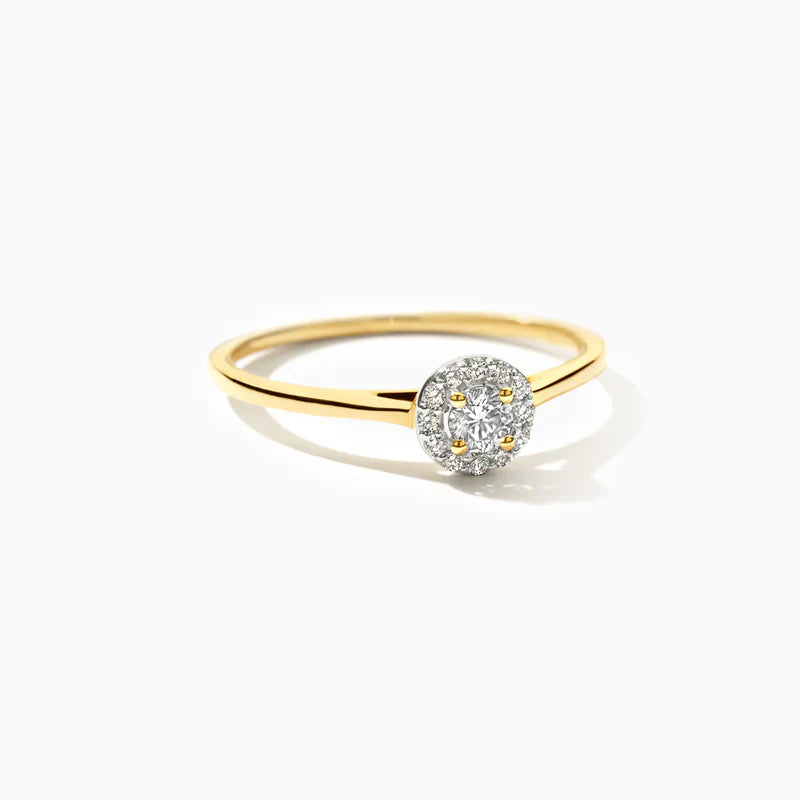 Blush Verlobungsringe Ring in 585/14 Karat Gelbgold mit Labordiamant - LG1023Y
