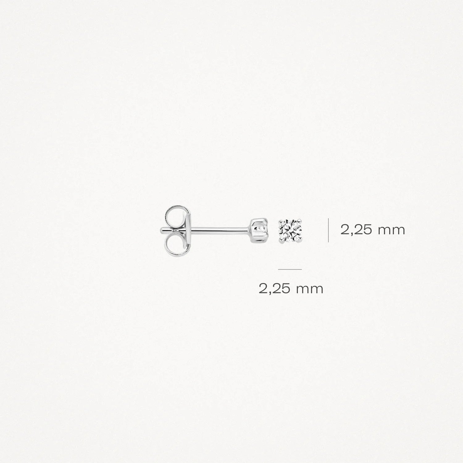 Blush Ohrhänger 7138WZI - Weissgold (585) mit Zirkonia