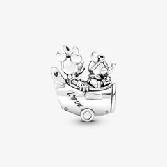 Pandora Disney Micky Maus & Minnie Maus Flugzeug Charm