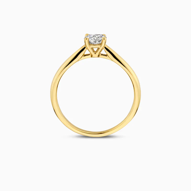 Blush Verlobungsringe in 585/14 Karat Gelbgold mit Labordiamant - LG1003Y