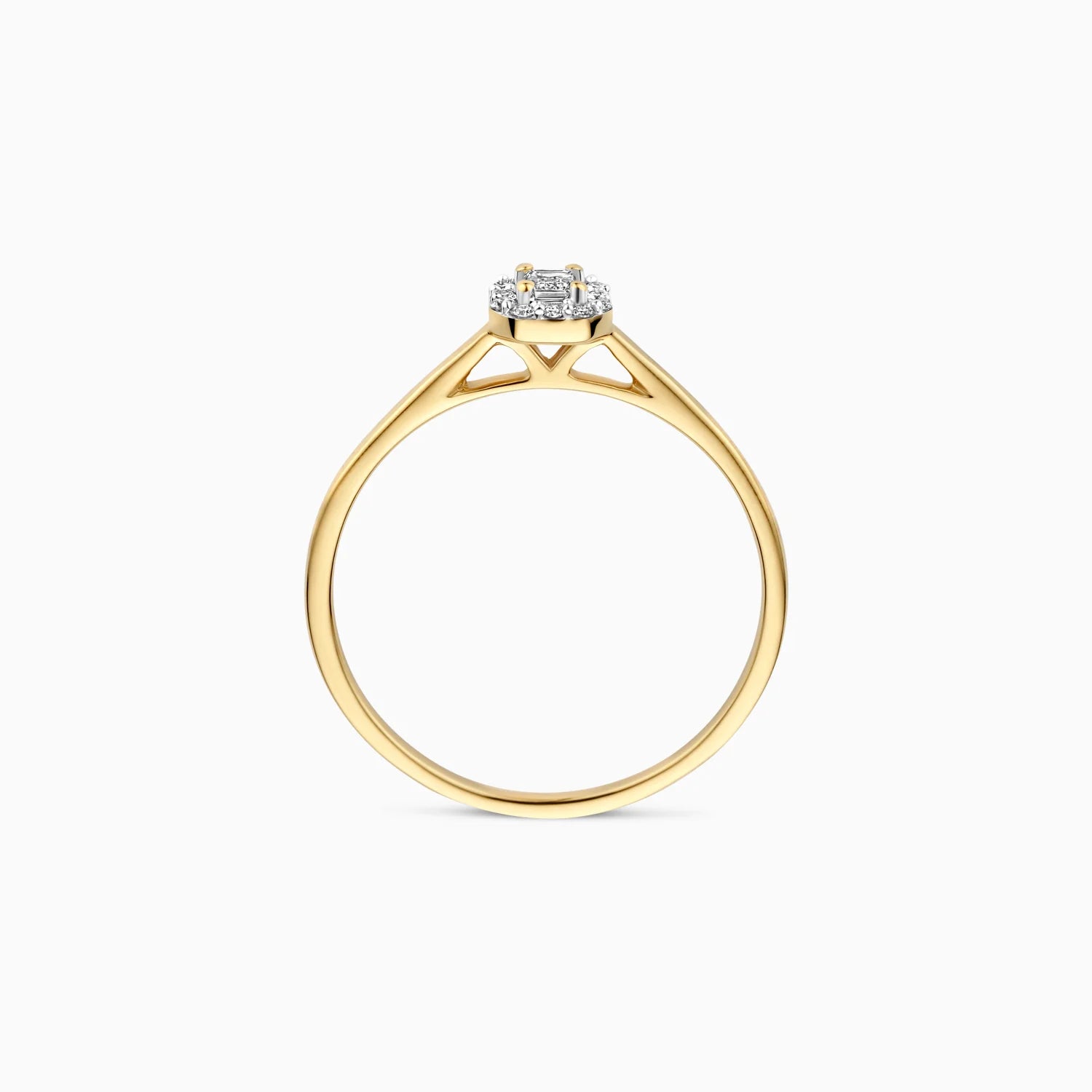Blush Lab Diamonds Ring Gelbgold mit laborgegezüchtetem Diamanten - LG1022Y