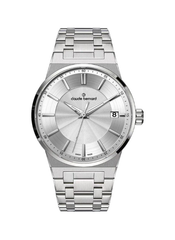 Claude Bernard NEO 1973 Damen Datum Silber 35 mm