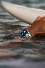 Claude Bernard Aquarider Herren Taucheruhr Blau 42 mm - 53028 3M BUIN