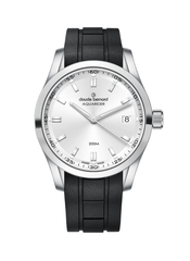Claude Bernard Aquarider Damen Datum Silber 36 mm