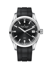 Claude Bernard Aquarider Damen Datum Schwarz 36 mm